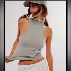 NWT Intimately Free People Always Ready Seamless Turtleneck Tank